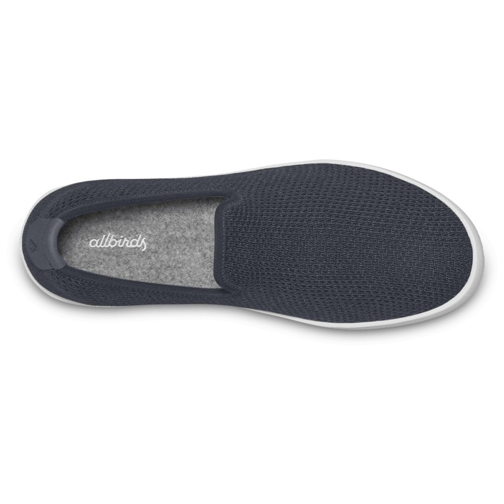 Allbirds Men\'s Tree Loungers - Slip-Ons Navy - BSH471089